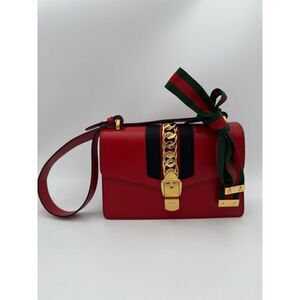Gucci GUCCI SYLVIE Red Women's Handbag